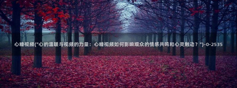 糖心vlog：心糖视频(\